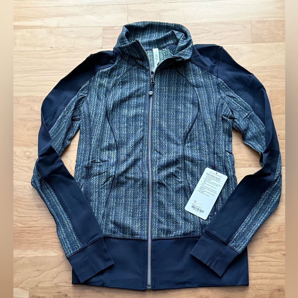 Lululemon Athletica Nice Asana Zip-Up Jacket size 10
